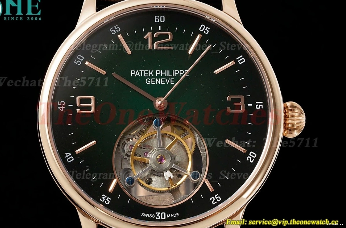 LE RG Complications RMSF Green Dial Tourb 43mm 0329